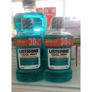 Listerin 750ml nước súc miệng