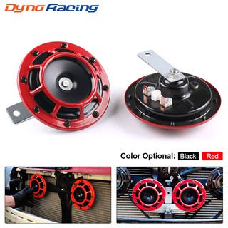 Bộ 2 Kèn Hơi Điện 12v 115db hella Cho Xe Hơi, Xe Máy Đen