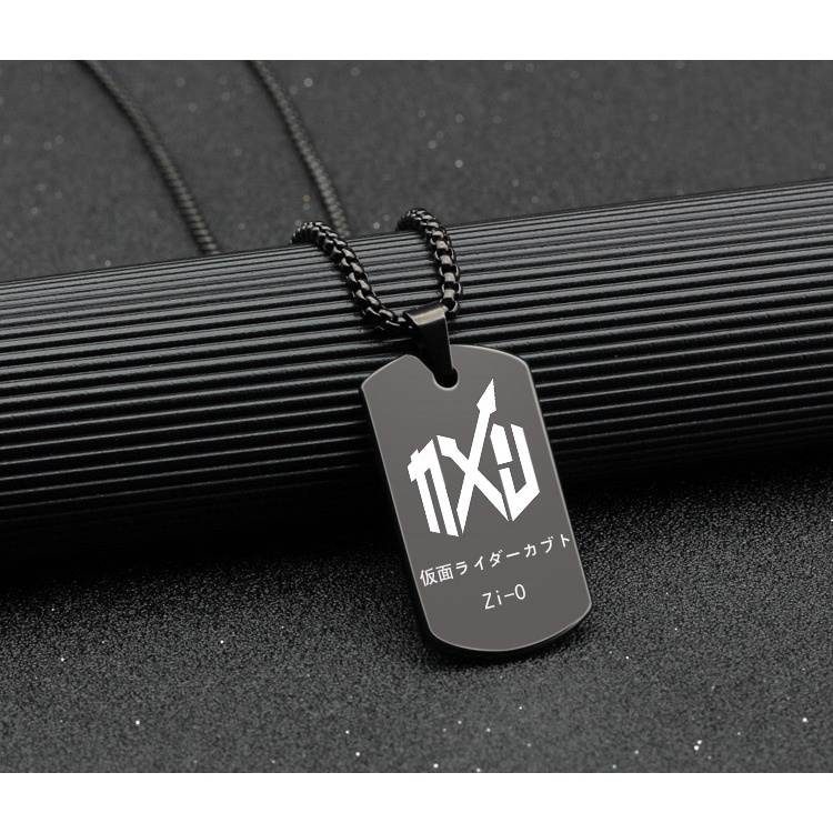 Dây Chuyền Mặt Răng Rồng Kamen Rider Phong Cách Quân Đội Dành Cho Nam