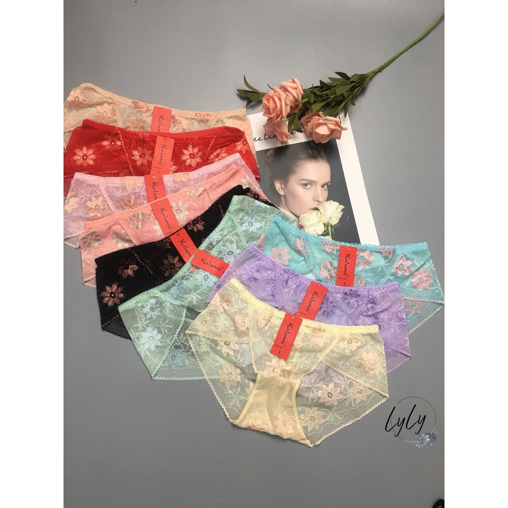 COMBO 10 Quần lót nữ ren hoa mềm mại sexy - QL089 | BigBuy360 - bigbuy360.vn
