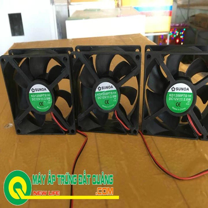 Quạt Tản Nhiệt 12V 8x8CM