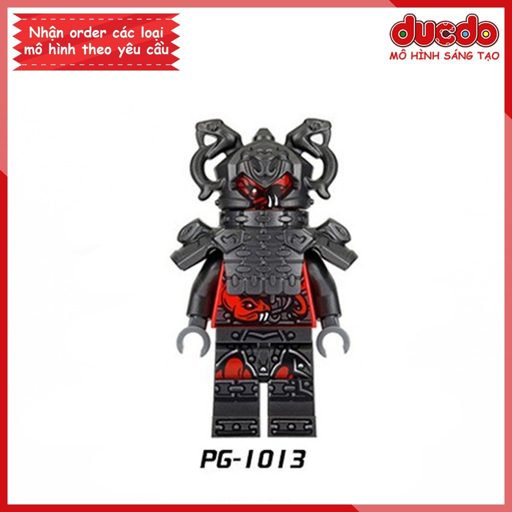 Minifigures xà tinh trong Ninjago tuyệt đẹp - Đồ chơi Lắp ghép Xếp hình Mini Ninja Mô hình Pogo PG8055