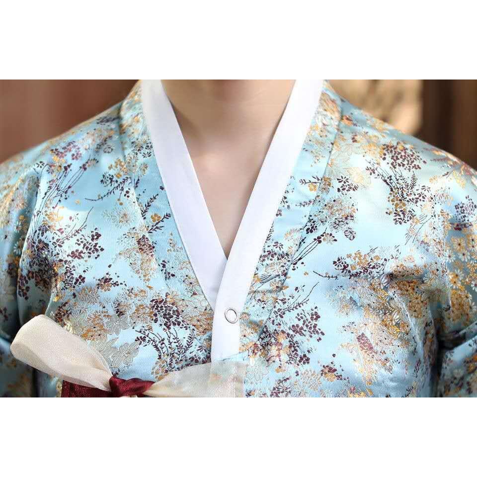 Hanbok Chân Váy Dài Hóa Trang Biểu Diễn Nhảy Múa Sân Khấu Hàn Quốc Truyền Thống
