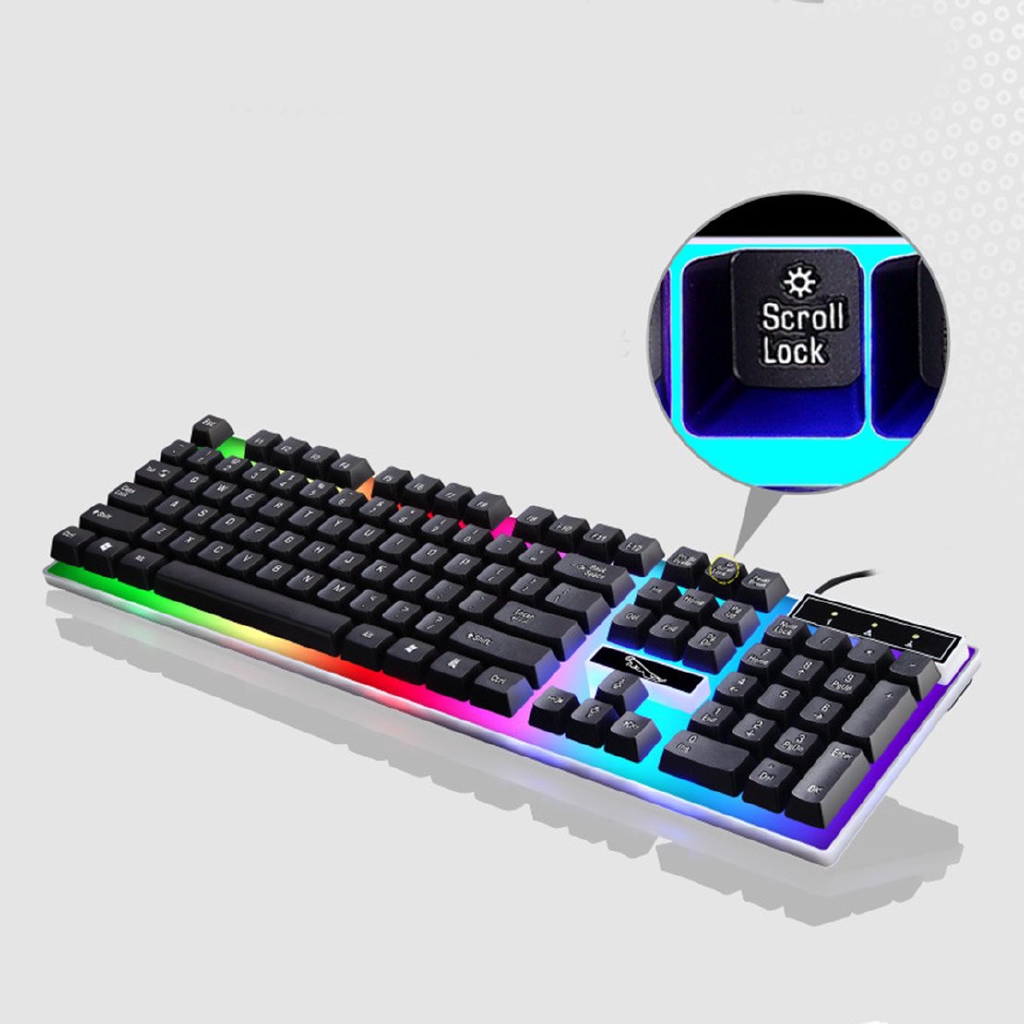 Bàn Phím Cơ Gaming G21, Led Nhiều Màu