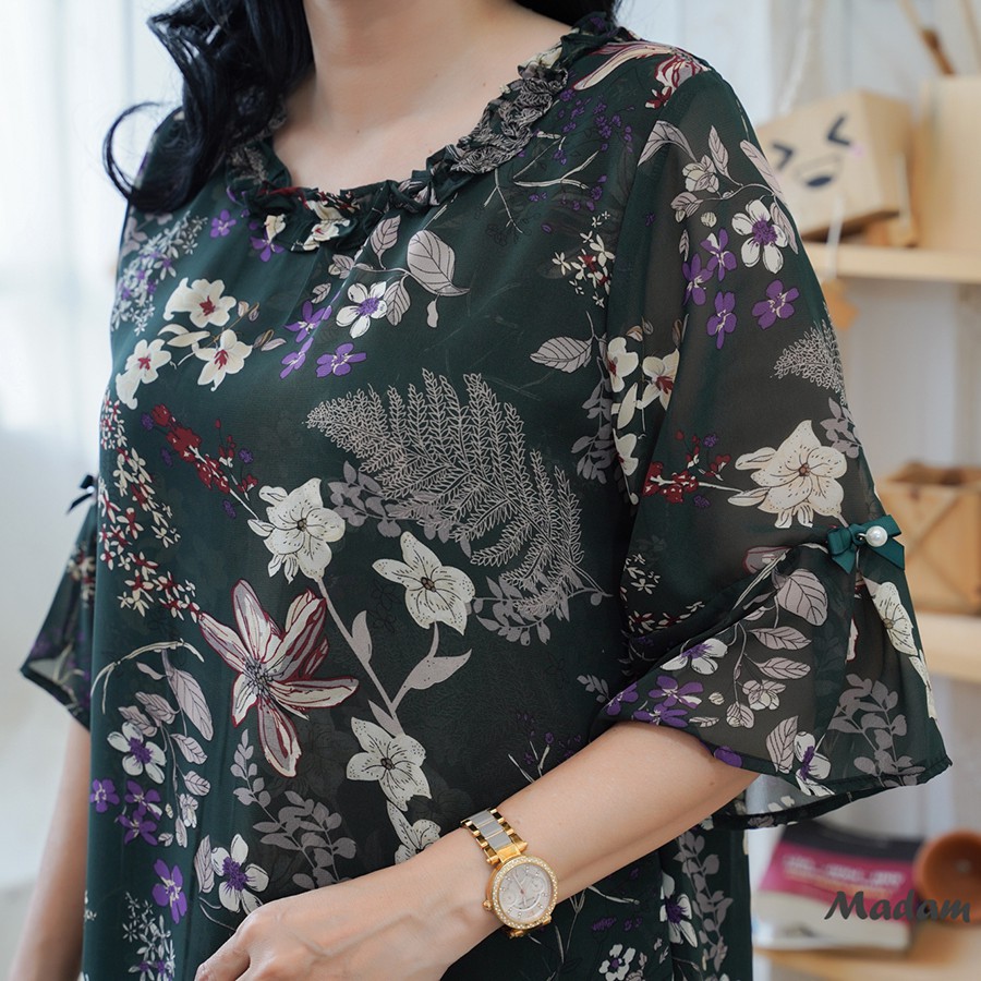 Madam Sotoni - Thời trang trung niên - Áo kiểu nữ trung niên - VHVC112