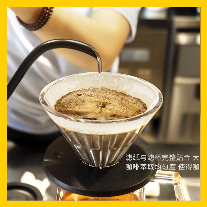 Phễu V60 Timemore Crystal