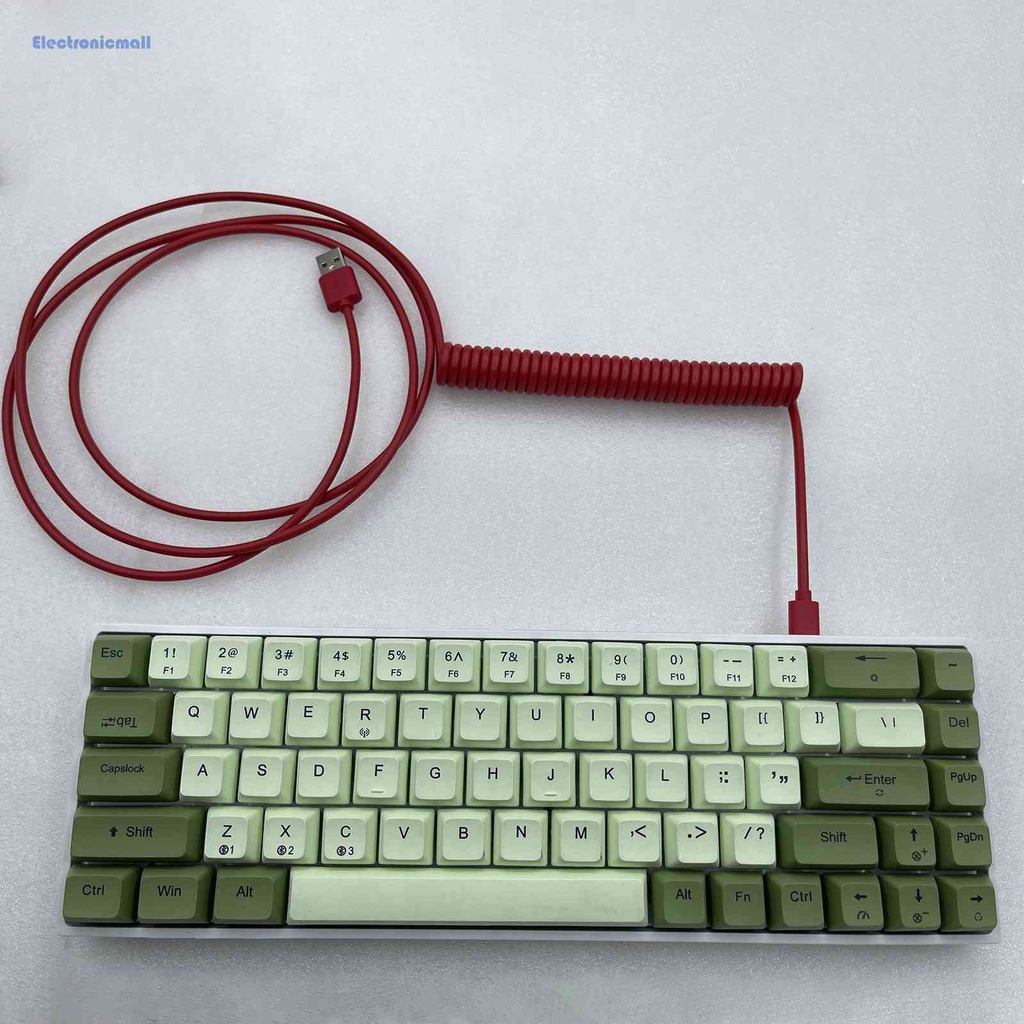 Dây Cáp Bàn Phím Cơ Type-C Sang USB Lõi Lò Xo Lõi Lò Xo 01.vn