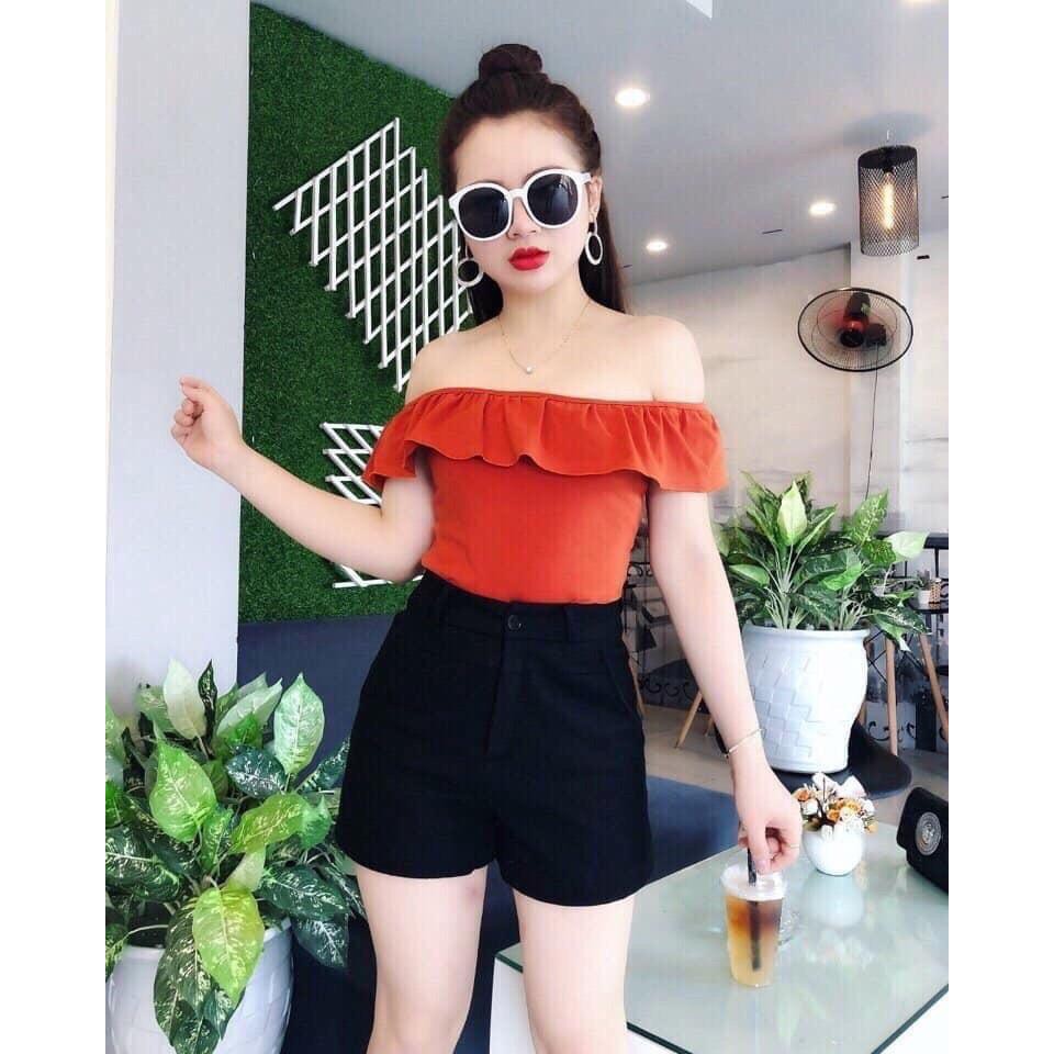 Quần Đùi Cúc Khóa Chất Umi 046