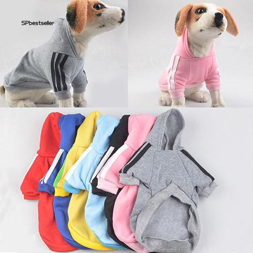 Áo hoodie kẻ sọc dành cho thú cưng