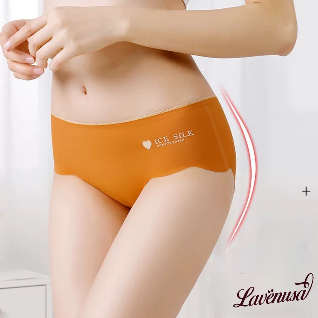 Quần lót su nữ thông hơi cao cấp mềm mại không đường may LAVENUSA QL15