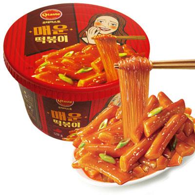 Topokki SAMYANG hộp 185g, Bánh gạo cay & Miến OTaste vị cay ngọt Hàn Quốc