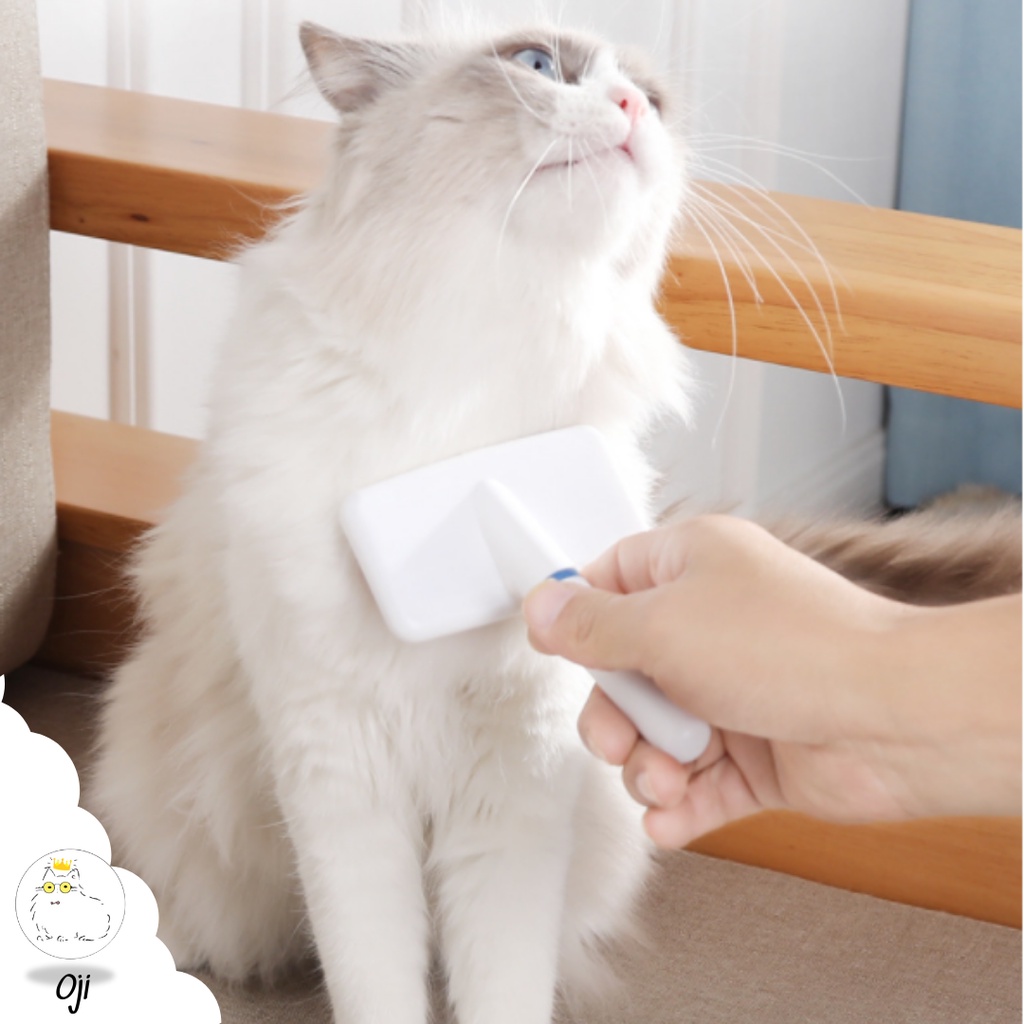 Lược Chải Lông Chó Mèo Hạt Chống Tĩnh Điện Không Làm Tổn Thương Da