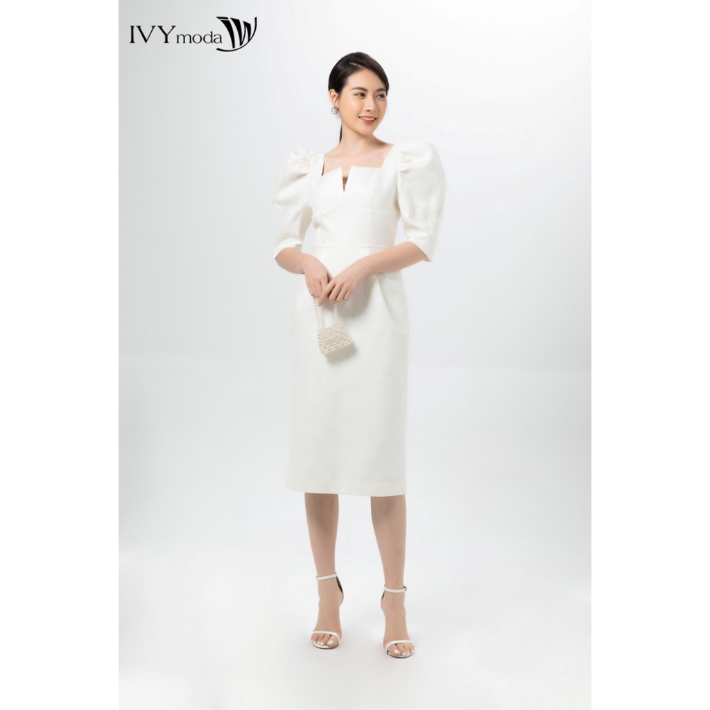 Đầm tay phồng Tapta IVY moda MS 48M7181