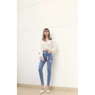 Quần jean skinny rách