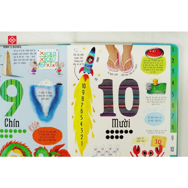 Sách - Cuốn sách khổng lồ về các con số - Big book of numbers