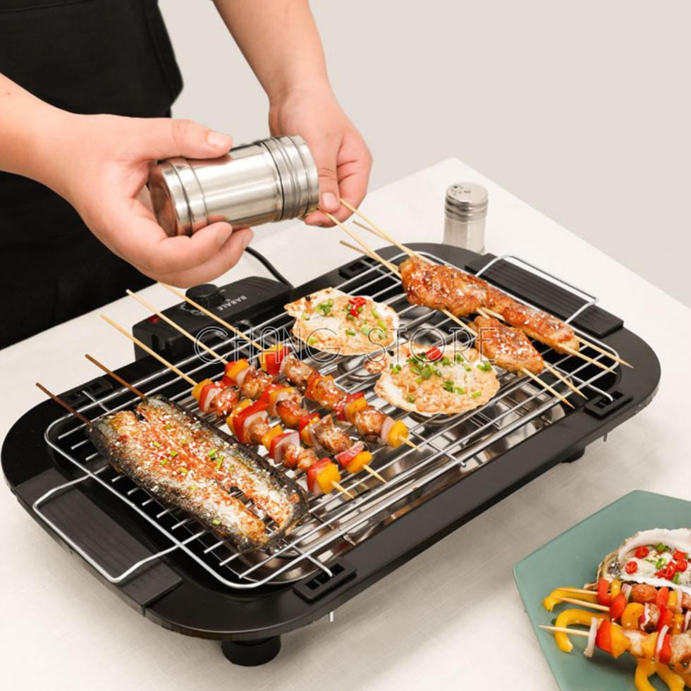 Bếp nướng điện không khói BBQ tiết kiệm điện, an toàn, tiện lợi cho mọi nhà