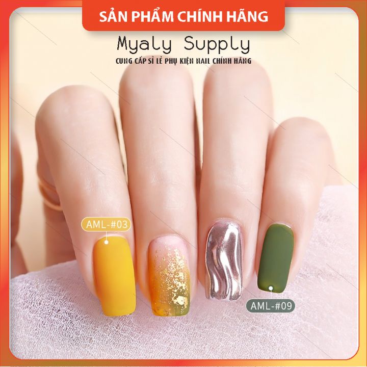 Set Sơn AS Chai Đỏ Nắp Nhọn 9 Chai Cao Cấp AML SP000323