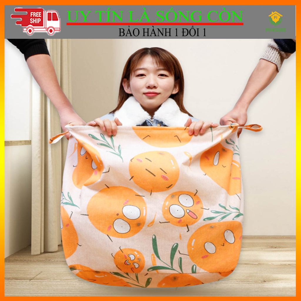 [Chọn mẫu-chọn cỡ] Túi đựng chăn màn quần áo đa năng Pihouse nhiều mẫu mã
