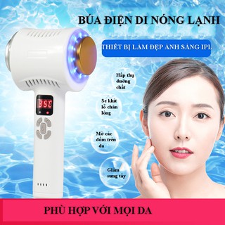 Búa điện di 2 đầu nóng lạnh- Màn hình hiển thị LCD