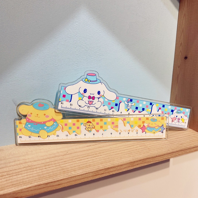 Thước kẻ đánh dấu trang sách thiết kế hoạt hình đáng yêu tiện lợi
