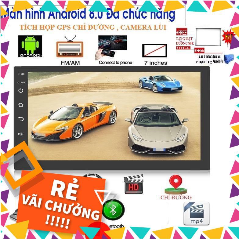 Màn hình cảm ứng 7 inch-Màn hình android Wifi,GPS  đa chức năng, sử dụng Tiếng Việt