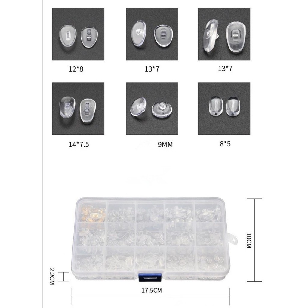 Bộ 150 mẫu đệm mũi kính