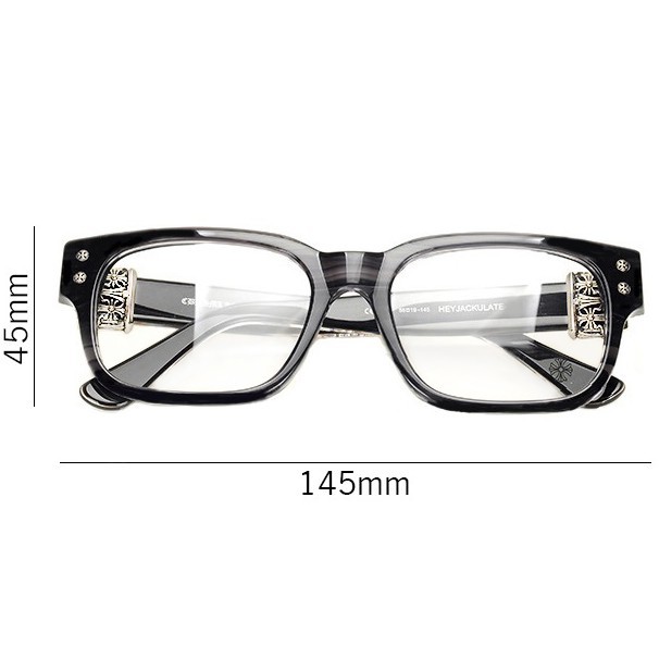 Gọng Kính Chrome hearts Cao cấp nam nữ , mắt vuông kiểu ráng thời trang 2276