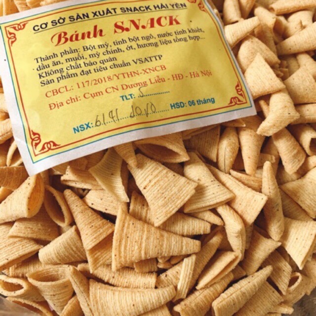 [Mã 77FMCGSALE1 giảm 10% đơn 250K] 500g Snack bắp nón siêu ngon