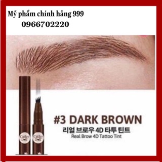 Bút xăm chân mày dạng sợi 4D Tattoo Tint hãng SIVANA THÁI LAN