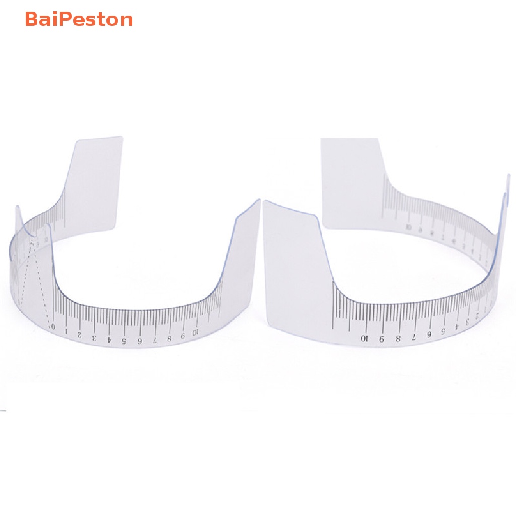 Thước Nhựa Đo Xăm Lông Mày Tái Sử Dụng Tiện Lợi 2017