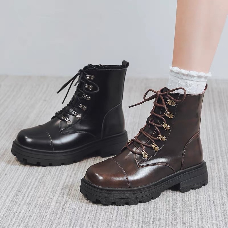 Chunky Copper boots - Boots da nữ