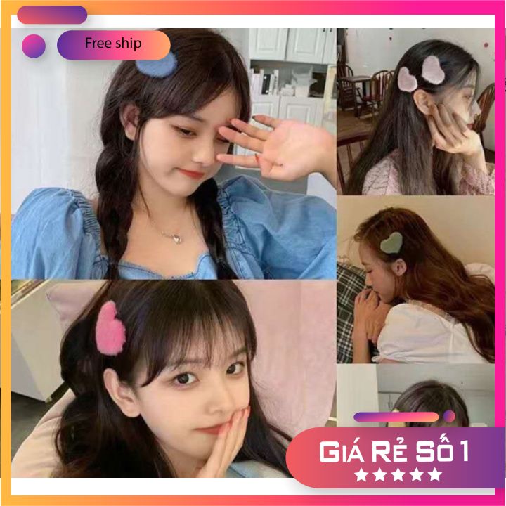 Kẹp Tóc Hàn Quốc Hot Trend Cập Nhật Mẫu Mới Liên Tục - Kẹp Tóc Nữ Cute Nhiều Mẫu Mã Cực Xinh