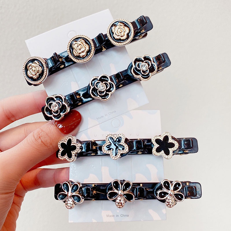 Kẹp Tóc Mái Đôi Thời Trang Cổ Điển Dễ Thương Dành Cho Nữ