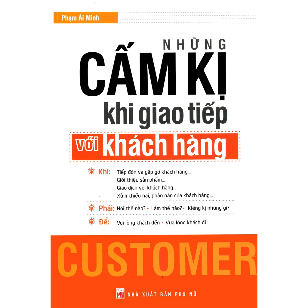 Sách - Những Cấm Kị Khi Giao Tiếp Với Khách Hàng