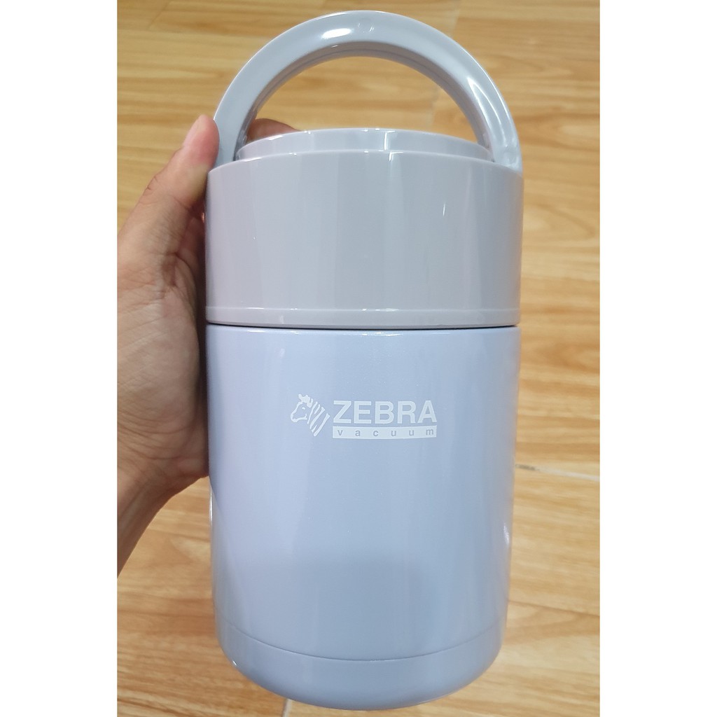 Xách Cơm Giữ Nhiệt Zebra 0.8 Lít - BPA FREE - 152408