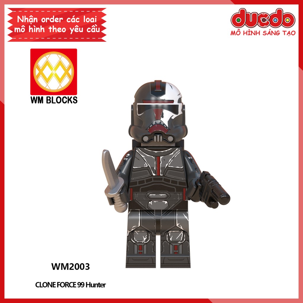 Minifigures các nhân vật trong Star Wars tuyệt đẹp - Đồ chơi Lắp ghép Xếp hình Mini Mô hình WM6095