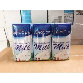 (Thùng 24 hộp) Sữa tươi nguyên kem Eurocow 200ml