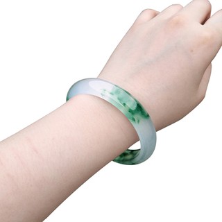 Vòng tay ngọc thạch anh tự nhiên ngọc xanh nổi cao cấp 54-69mm điểm cửa hàng mới