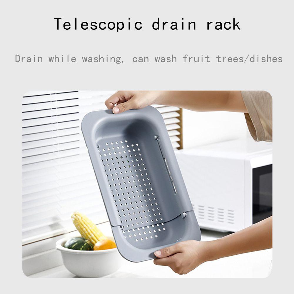 IVORY Giá Để Đồ Dùng Gắn Bồn Rửa Chén Thoát Nước Nhanh Tùy Chỉnh Tiện Dụng