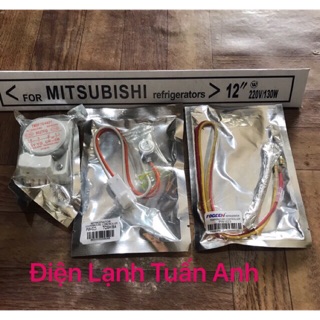 Combo Bộ Xả Đá Tủ Lạnh Toshiba ( Sò Lạnh + Sò Nóng + Bóng Sấy +Timer )
