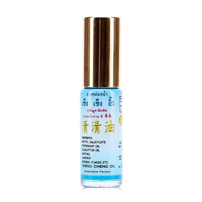 ..::✨Dầu gió lăn thảo dược Cheng Cheng oil Thái Lan 5ml✨::..