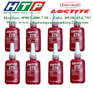 Loctite 270 loại 50ml keo dán khóa ren màu đỏ