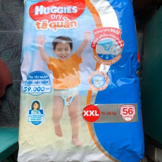 Tả quần huggies size m74/l68/xl62/xxl56