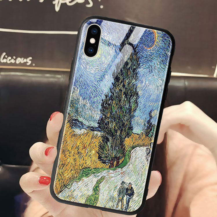 Ốp Lưng Chính Hãng Hình Van Gogh 7/7Plus/8/8Plus/X/Xs/Xs Max/11/11 Promax/12 /12 Pro Max Lpc03011304