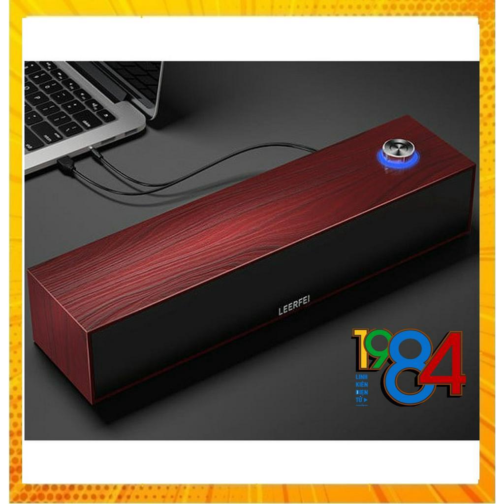 Loa vi tính loa gỗ công suất lớn dùng cho PC, Laptop, ĐT,Tivi - LEERFEI YST 3513 2.0
