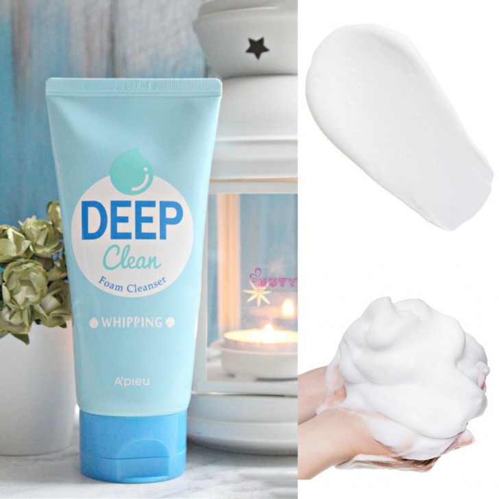 Sữa Rửa Mặt Làm Sạch Sâu A'PIEU DEEP CLEAN FOAM CLEANSER WHIPPING