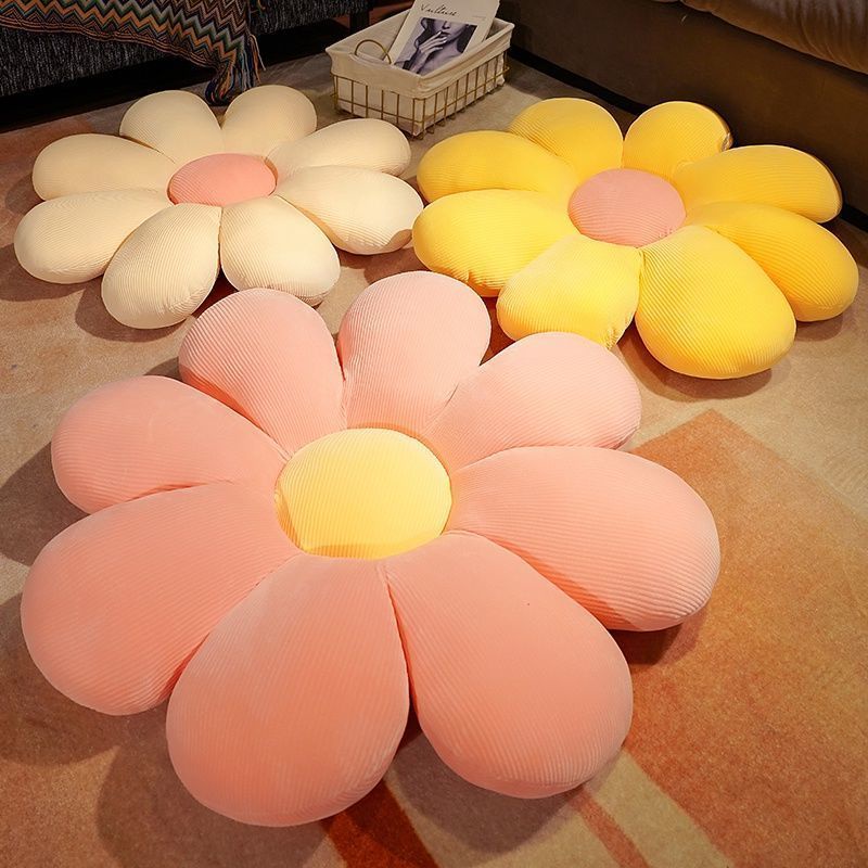 Hot sale Daisy pillow cushion sofa cushion flower cushion cute sofa pillow bedroom futon maiden heart Office ]