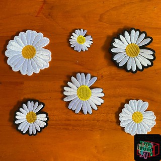🌸🌸Sticker Patch/Hình Ủi Áo Quần Hình Hoa Cúc (Daisy) dễ thương (đủ size) 🌸🌸