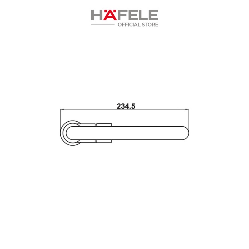 Vòi bếp Hafele HT21-CC1F245U - 577.55.260