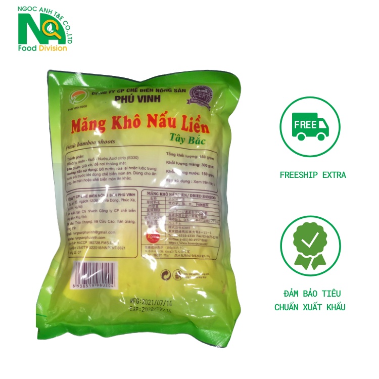Măng khô nấu liền- Đặc sản Tây Bắc- Tiện lợi khi sử dụng